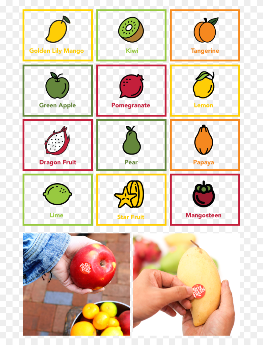 695x1041 Stixfresh Stickers Perform Best When Placed On Avocados Apple, Plant, Person, Human HD PNG Download