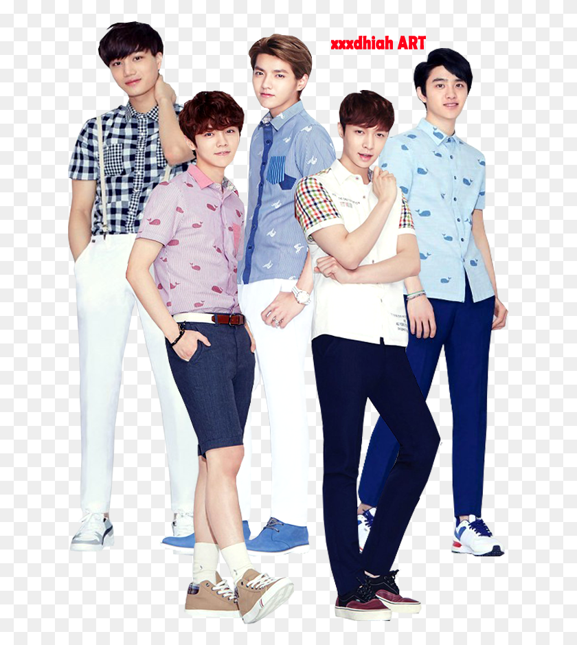 643x879 Stock Exo Family, Person, Human, Clothing HD PNG Download