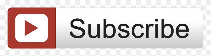 2496x530 Stock Free Subscribe Button For Your End Screen Youtube Subscribe Button Overlay, Text, Number, Symbol HD PNG Download