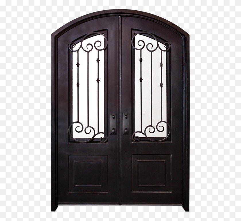 487x711 Stock Iron Doors Archives Suncoast Avila Inventory Home Door, French Door HD PNG Download