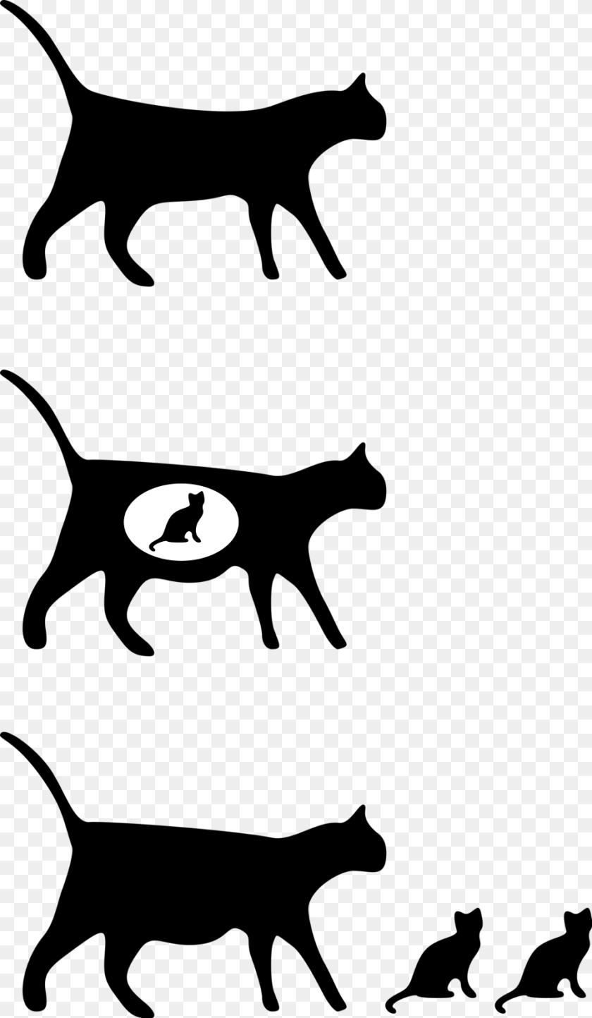 958x1646 Stock Photo, Logo, Silhouette, Animal, Cat Transparent PNG