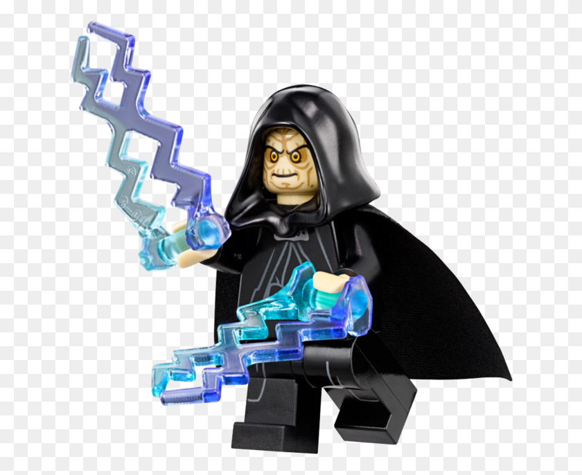 640x626 Descargar Png / Lego Star Wars Emperador Palpatine Png