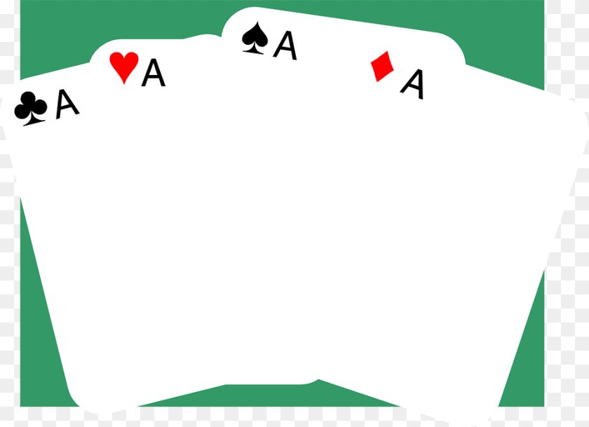 958x694 Stock Photos 5 Blank Playing Cards PNG