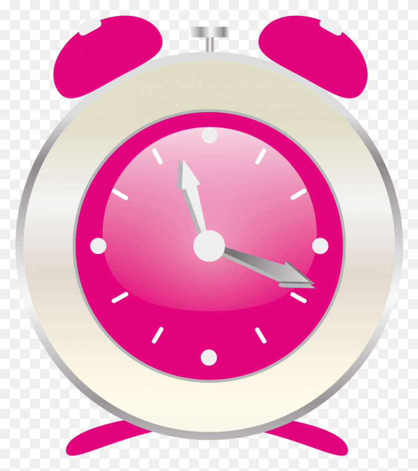 824x935 Stock Pink Transprent Clock Cute, Alarm Clock, Analog Clock, Clock Tower HD PNG Download