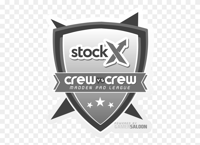 455x549 Stockx Crew V Crew Madden Pro League Playoff Picture Emblem, Symbol, Logo, Trademark HD PNG Download