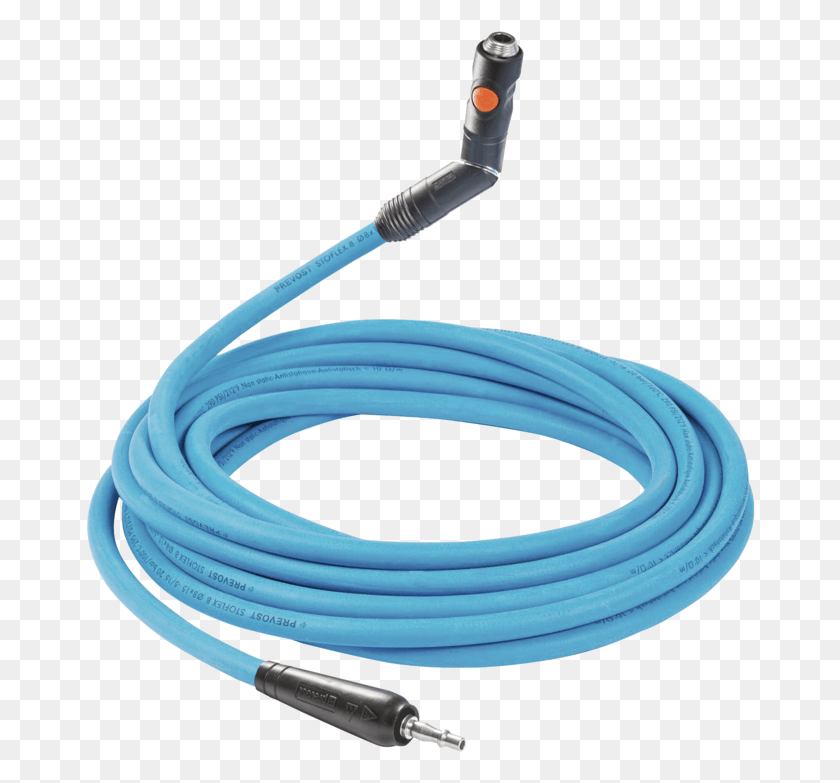 670x723 Stoflex Antistatic Rubber Hose Extension And Prevos1 Usb Cable HD PNG Download