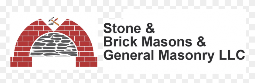 1342x367 Descargar Png Stone Amp Brick Masons General Albañilería Diseño Gráfico, Texto, Logotipo, Símbolo Hd Png
