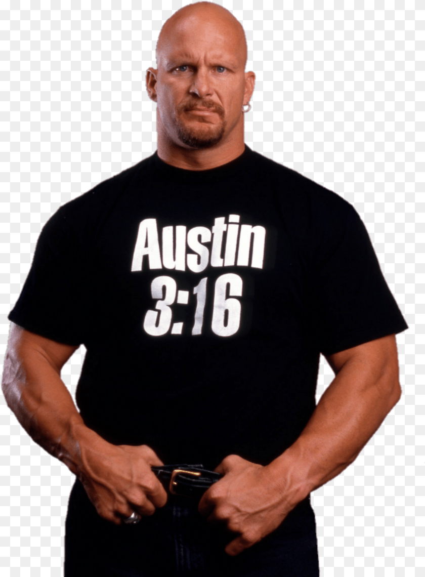 1161x1576 Stone Cold Steve Austin, Adult, T-shirt, Person, Clothing PNG