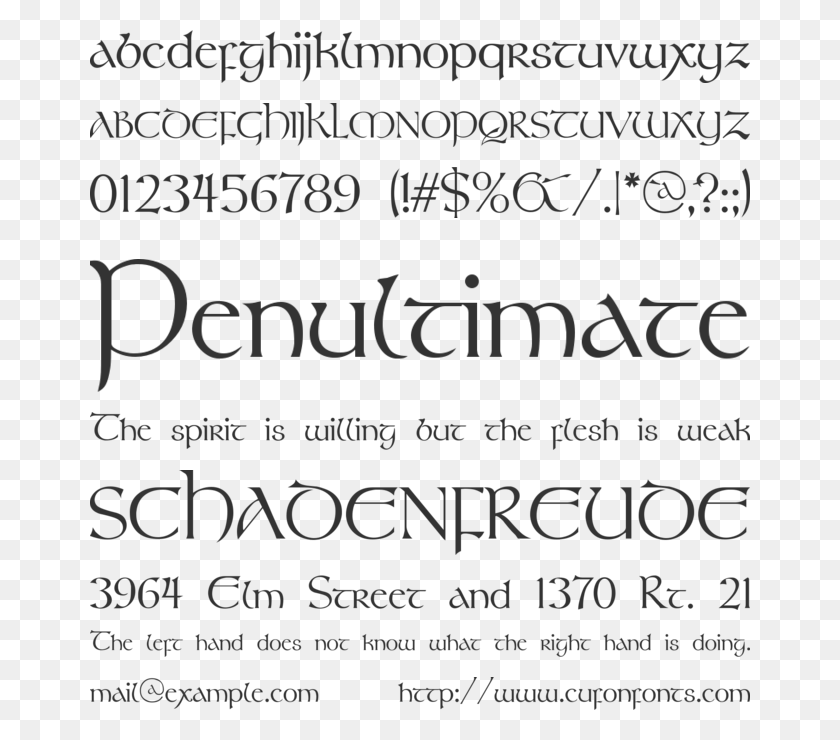 660x680 Stonehenge Font Preview Blackletter Font, Text, Letter, Alphabet HD PNG Download