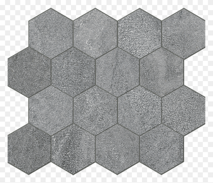 1440x1223 Stoneiconscardosomosaico Esagona Floor, Alfombra, Azulejo Hd Png
