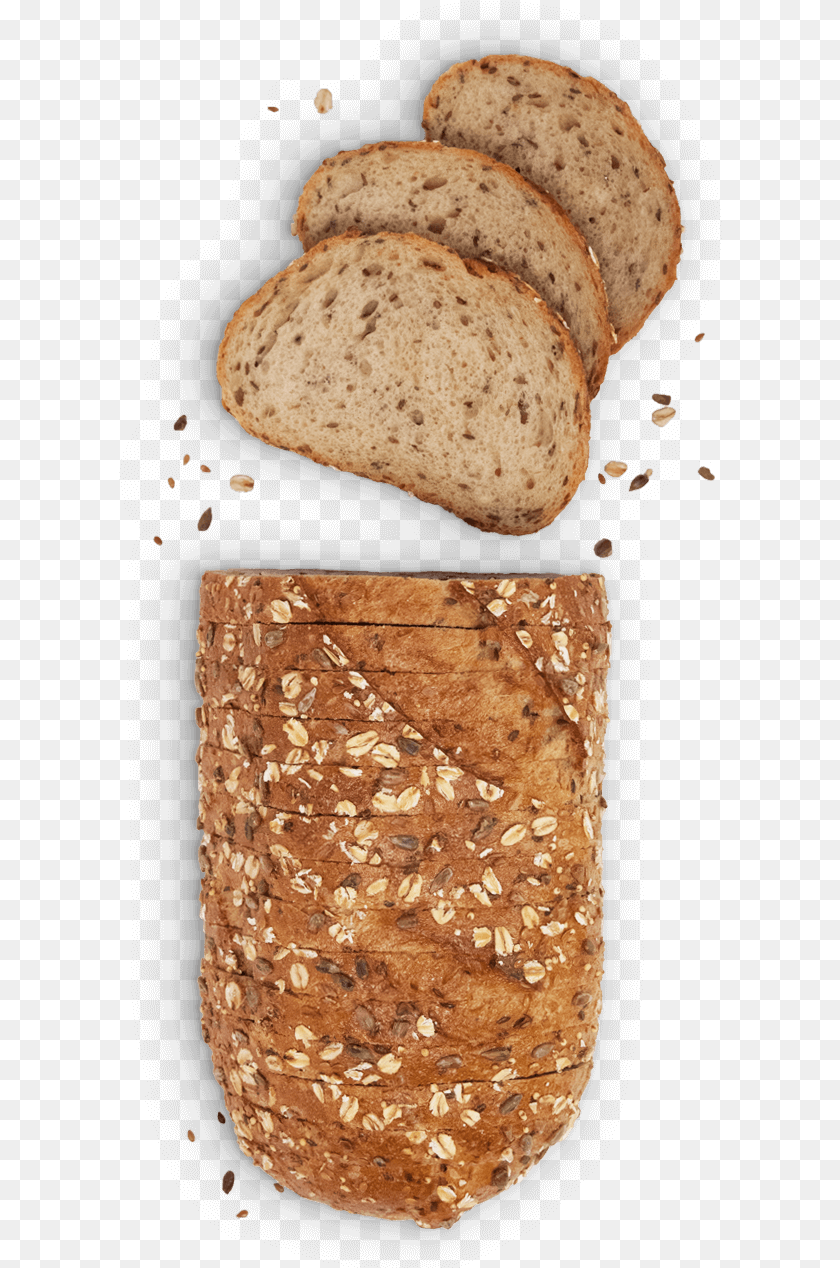 604x1268 Stonemill Sourdough Multigrain Bread, Food PNG