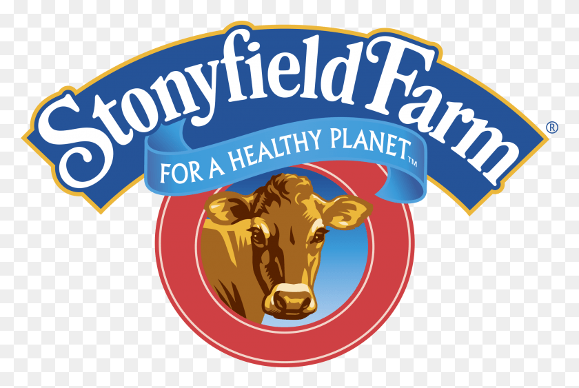 2400x1550 Stonyfield Farm Logo Transparent Stonyfield Farm, Cow, Cattle, Mammal HD PNG Download