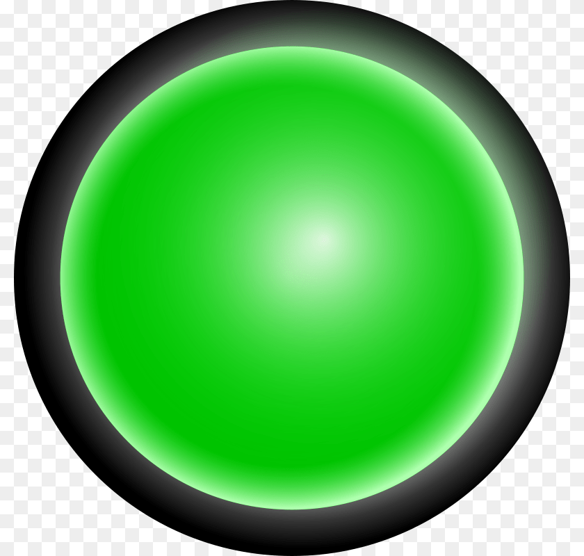 800x800 Stop Light Clipart Circle, Green, Sphere, Astronomy, Moon PNG