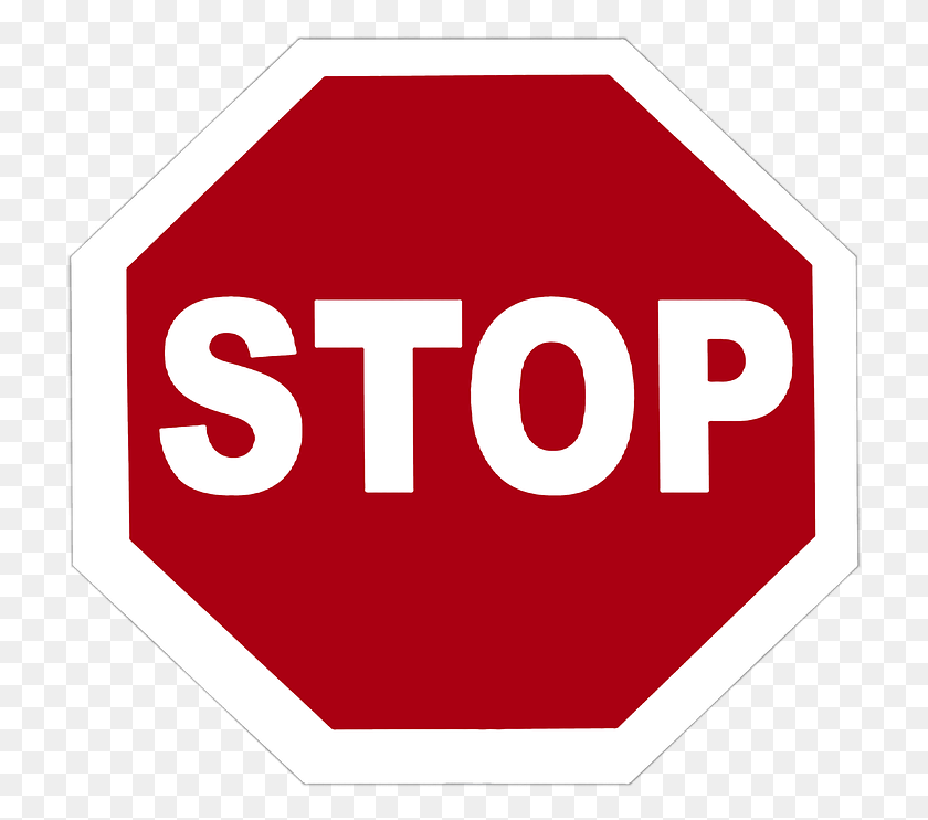 721x682 Stop Sign Image, Stopsign, Road Sign, Sign HD PNG Download
