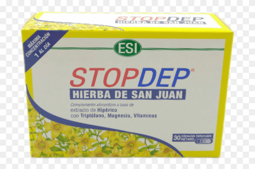 715x497 Descargar Png Stopdep 30 Cap Esi, Caja, Texto, Chicle Hd Png