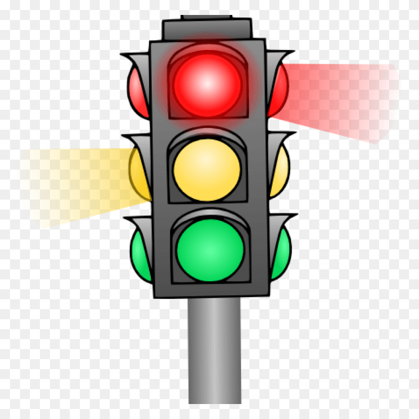 1024x1024 Stoplight Clipart Traffic Law Traffic Light Clear Background, Light, Cross, Symbol HD PNG Download