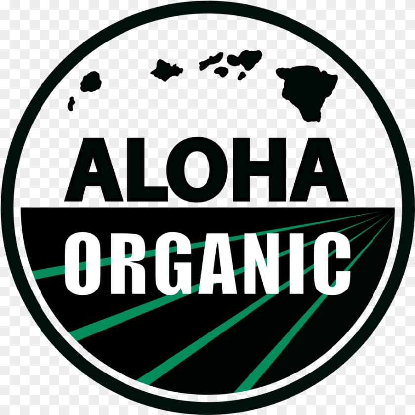 913x913 Store U2014 Aloha Organic, Light, Logo, Disk Sticker PNG