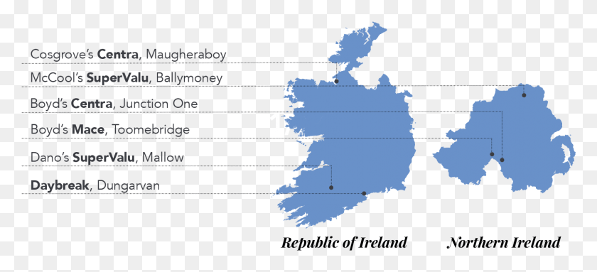 1601x665 Stores Ireland Map Vector, Plot, Map, Diagram HD PNG Download