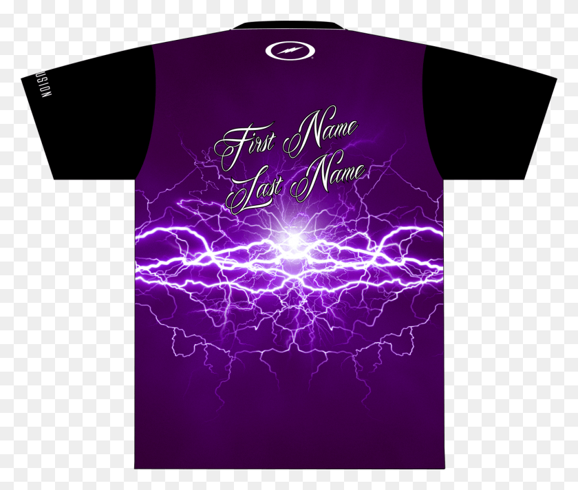 1280x1071 Storm Purple Lightning Dye Sublimated Jersey Purple Lightning, Clothing, Apparel, T-shirt HD PNG Download