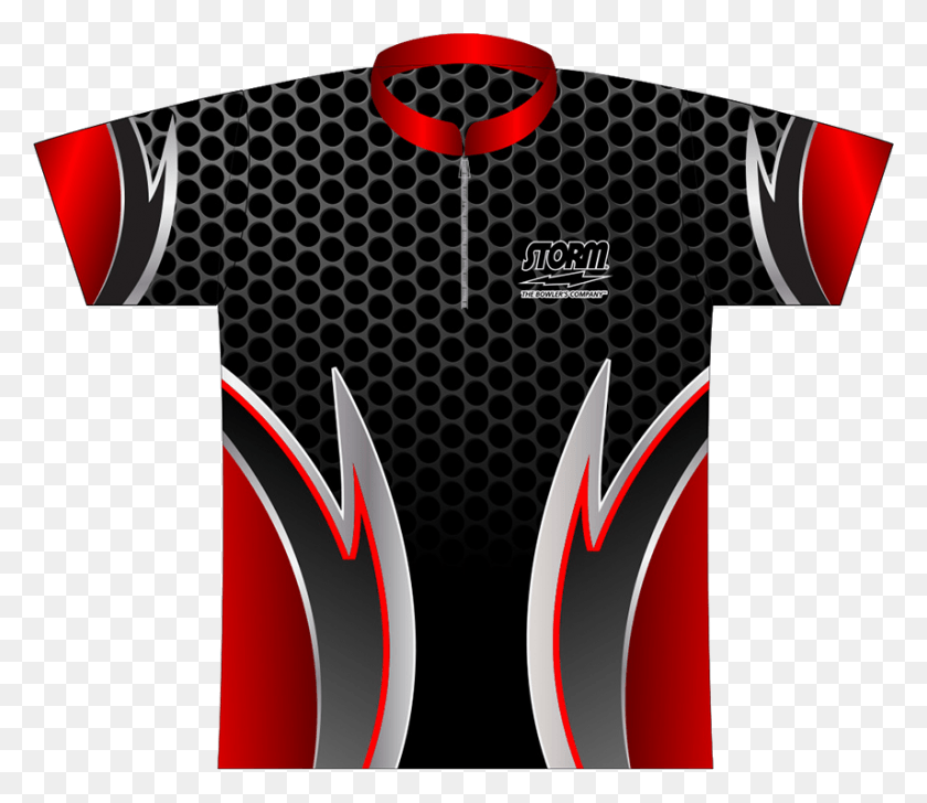 855x733 Storm Red Razor Dye Sublimated Jersey Sublimation Jersey Red Black, Coke, Beverage, Coca HD PNG Download