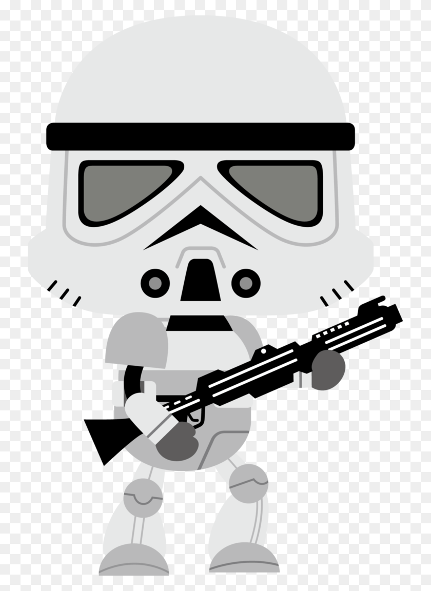 731x1092 Storm Trooper Star Wars Stormtrooper Clipart, Stencil HD PNG Download