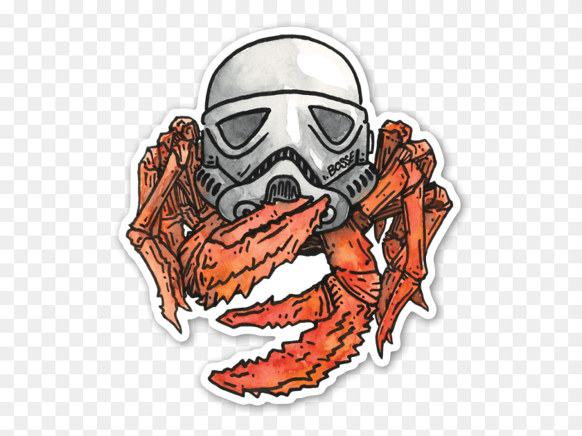 516x569 Stormtrooper Crab, Person, Human, Animal HD PNG Download