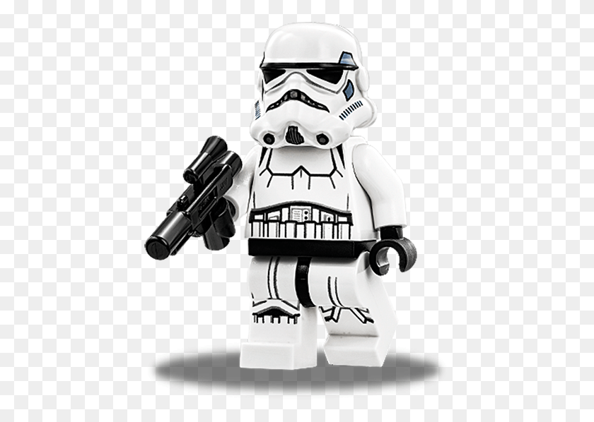 433x538 Descargar Png Stormtrooper Lego Death Star Stormtrooper, Robot, Casco, Ropa Hd Png