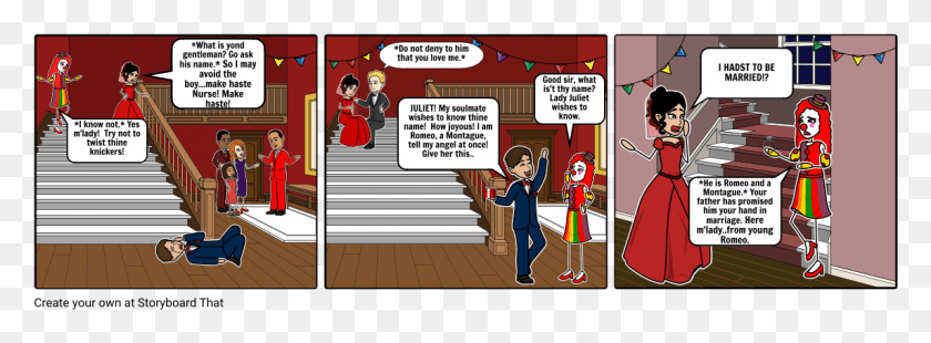 1145x368 Story Board 4 Act One Scene Cartoon, Comics, Book, Person HD PNG Download
