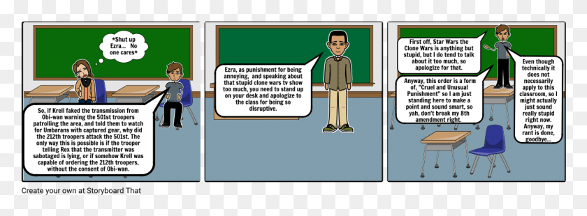 1145x368 Storyboard For Bill Of Rights Assignment Cartoon, Person, Human, Teacher Hd Png