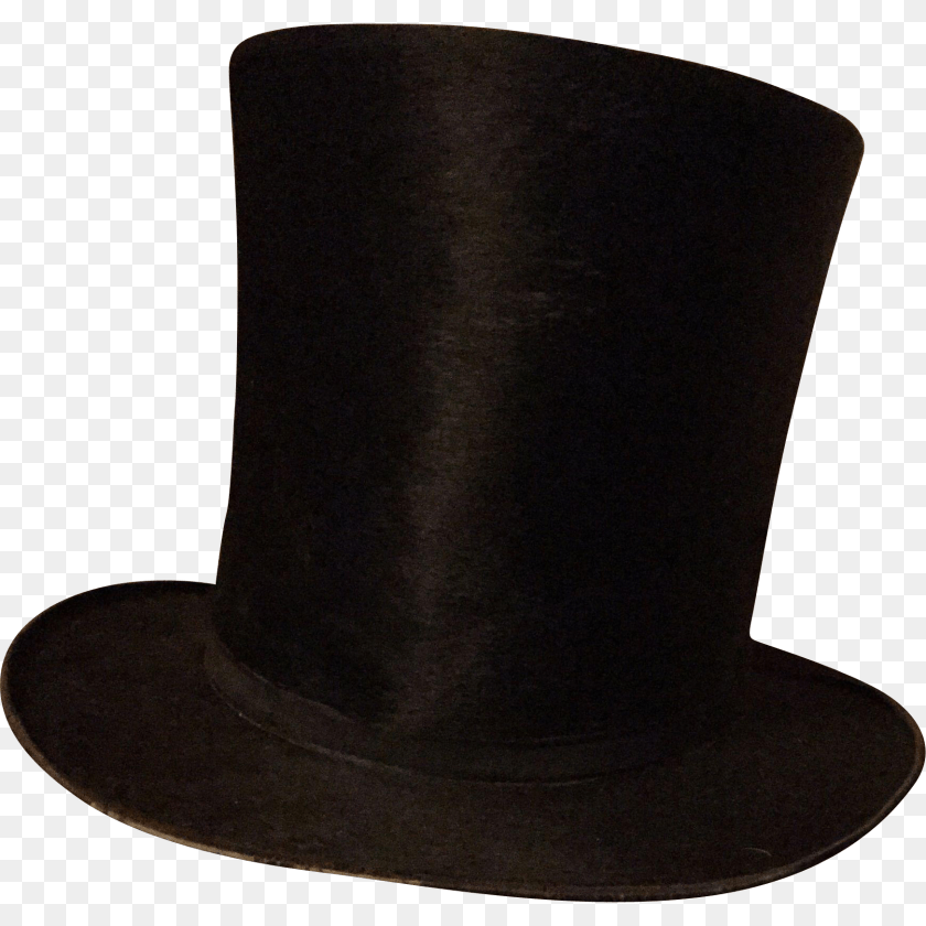 1746x1746 Stove Pipe Top Hat Circa Philadelphia Beaver Fur, Clothing Clipart PNG