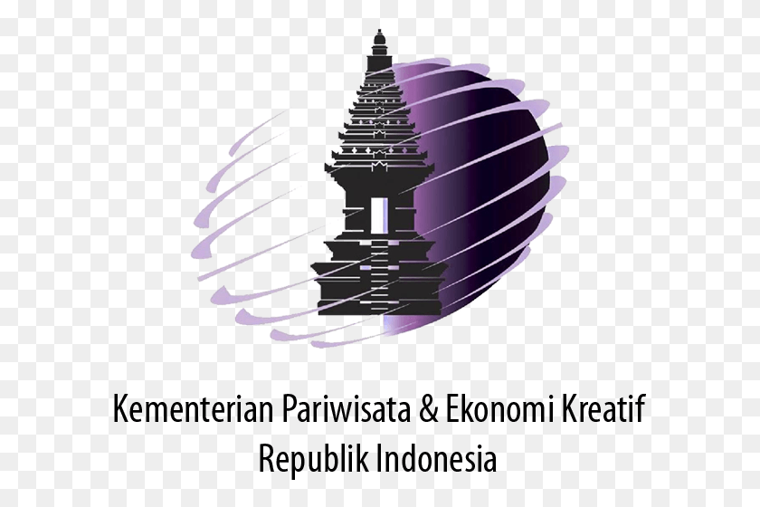 589x500 Stp Logo Kemenparekraf Ministry Of Tourism, Sphere, Graphics HD PNG Download
