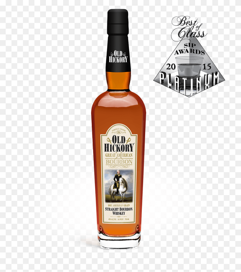 1111x1266 Straight Bourbon Old Hickory Straight Bourbon Whiskey, Liquor, Alcohol, Beverage HD PNG Download