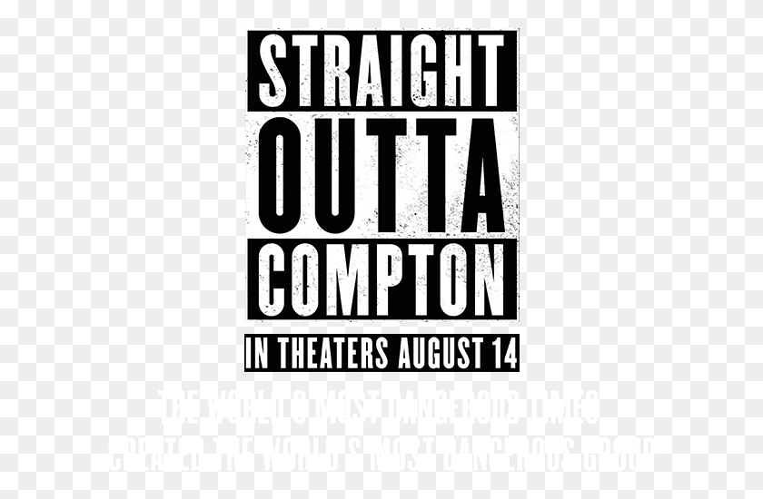 604x490 Straight Outta Compton, Poster, Advertisement, Flyer HD PNG Download