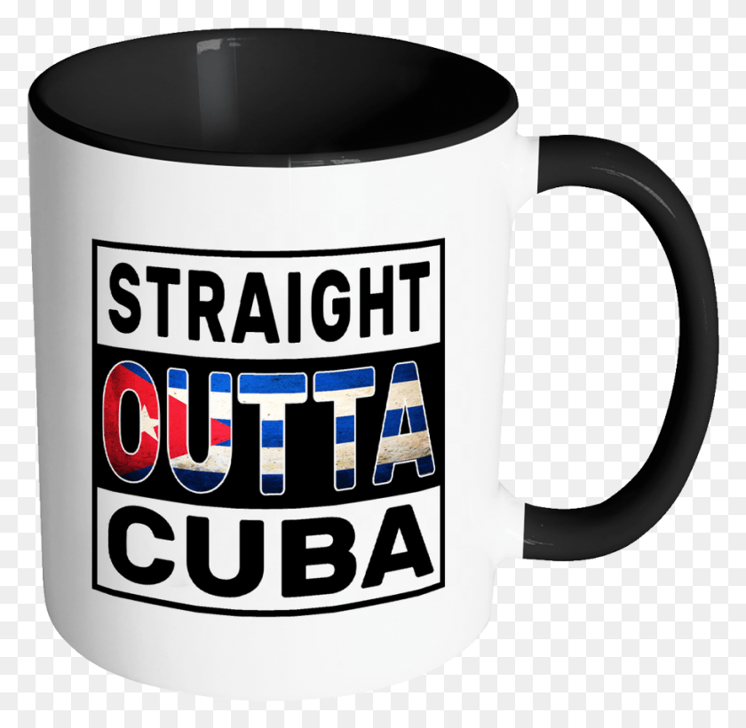 909x886 Straight Outta Cuba Кружка, Кофейная Чашка, Чашка, Фен Png Скачать