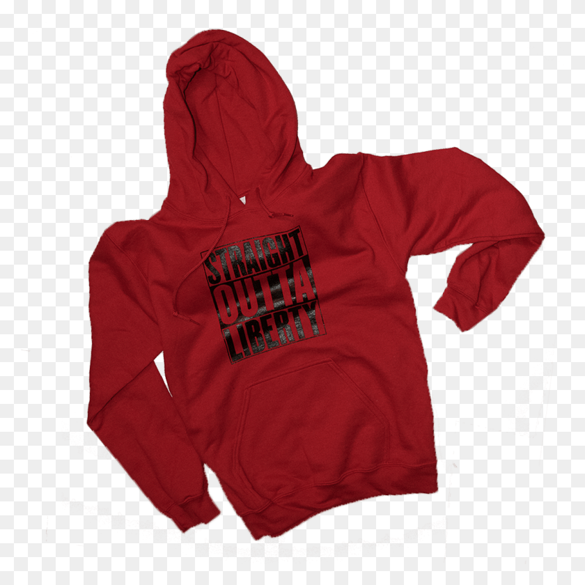 1080x1080 Straight Outta Liberty Hoodie In Red Hoodie, Clothing, Apparel, Sweatshirt HD PNG Download