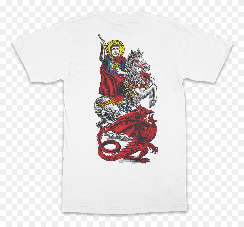 1009x931 Strangelove Saint Roc T Shirt Illustration, Clothing, Apparel, T-shirt HD PNG Download