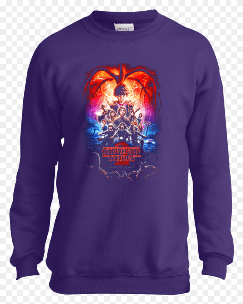 900x1139 Stranger Things 2 Spooktacular Shirt Youth Kids Stranger Things Shirts Kids, Sleeve, Clothing, Apparel HD PNG Download