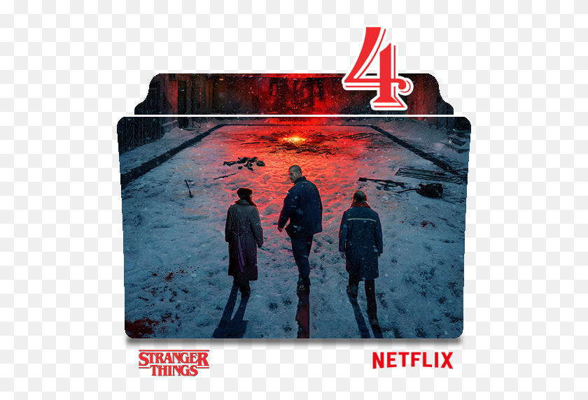 512x512 Stranger Things 4, Netflix, Movie, Tv Series Clipart PNG