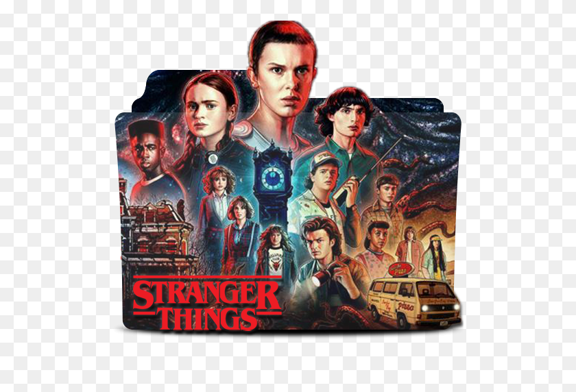 512x512 Stranger Things 4, Netflix, Movie, Tv Series Clipart PNG
