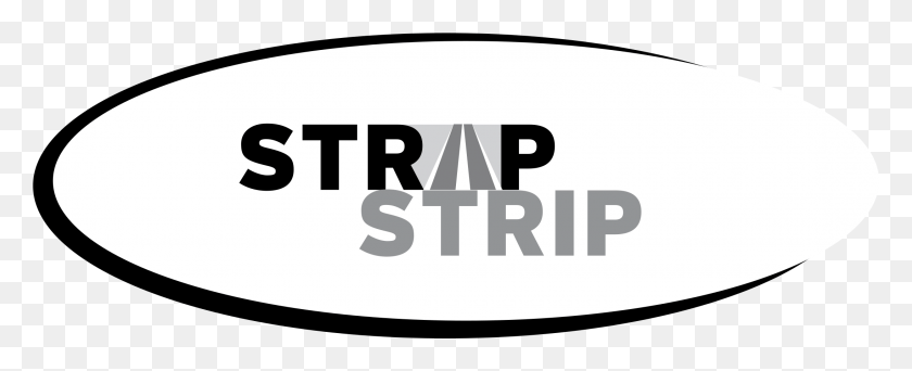 2190x793 Strap Strip Logo Transparent Circle, Label, Text, Sticker HD PNG Download