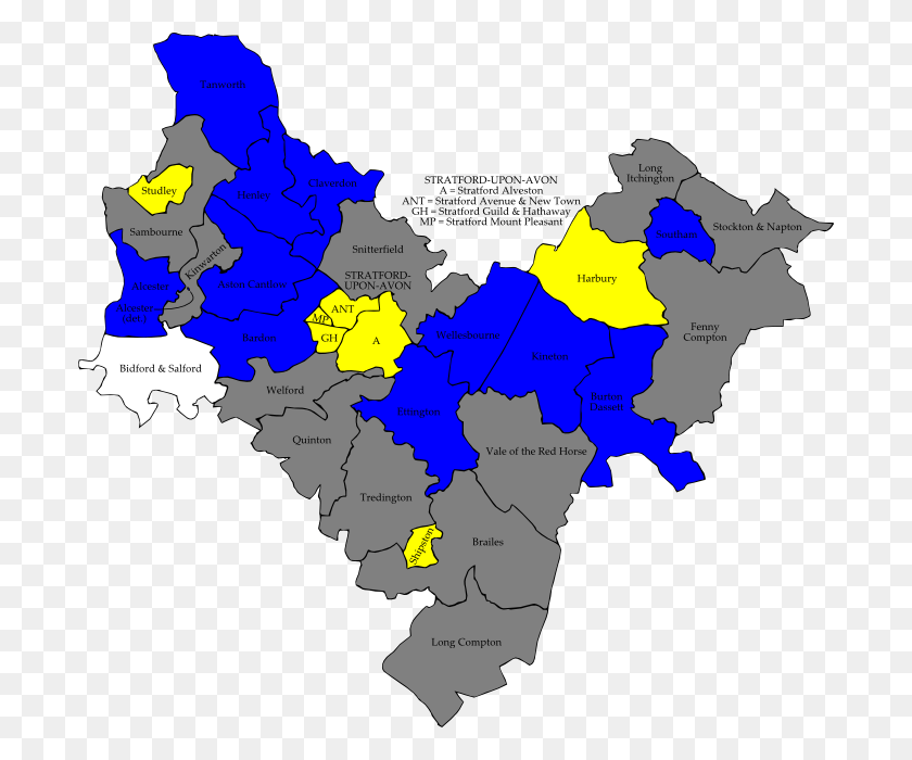 696x640 Descargar Png Mapa Electoral De Stratford Avon 2008, Distrito De Stratford Upon Avon, Diagrama, Atlas, Atlas Hd Png