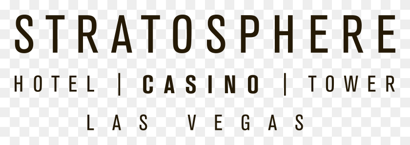 15661x4766 Descargar Pngstratosphere Casino Hotel Amp Tower, Número, Símbolo, Texto Hd Png