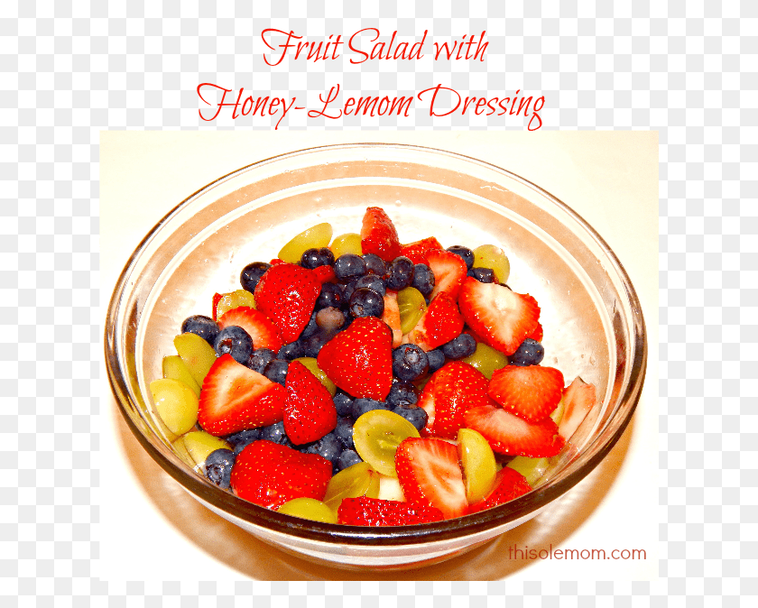 621x614 Strawberries Blueberries Driscoll Fruit Salad With Strawberry, Plant, Bowl, Food HD PNG Download