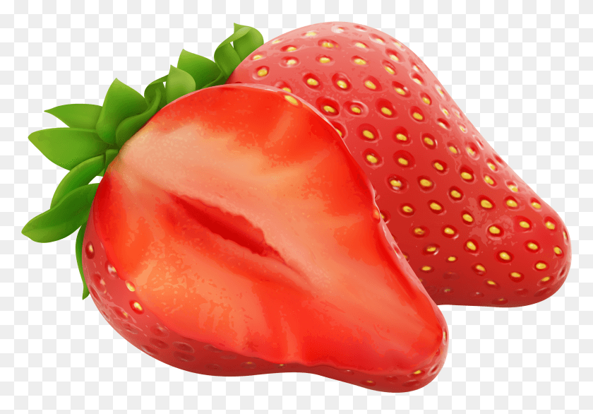 2942x1984 Strawberries Clipart Strawberries Clipart, Strawberry, Fruit, Plant HD PNG Download
