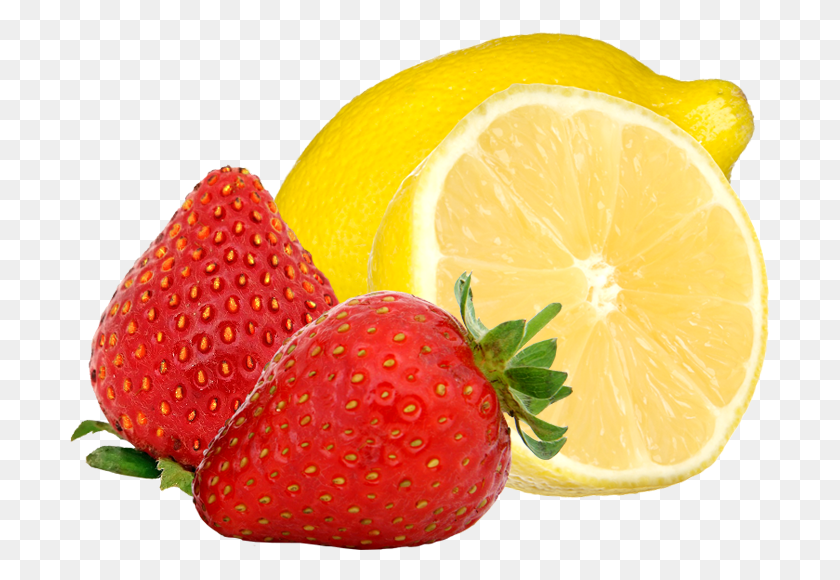 701x520 Strawberry And Lemon Concentrate Manufacturer And Supplier Lemons And Strawberries Clipart, Plant, Fruit, Food HD PNG Download