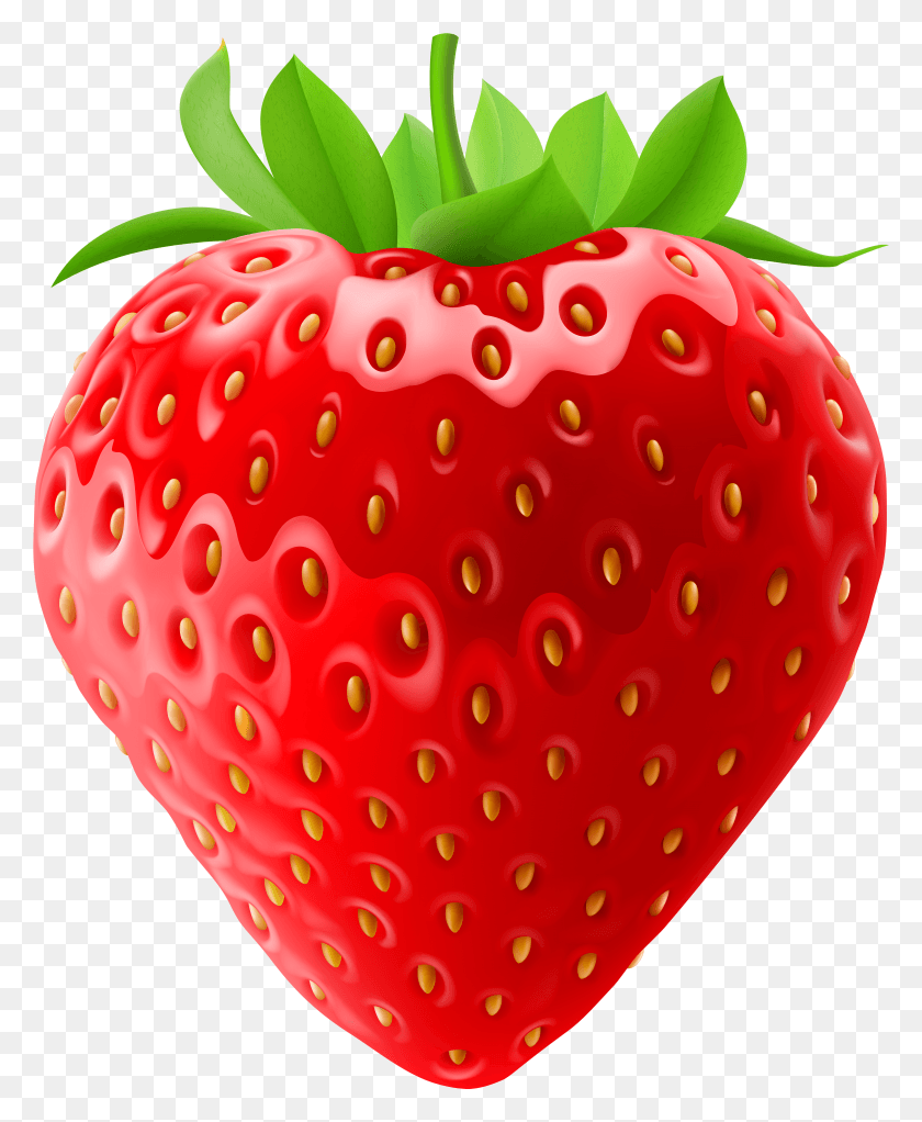 3983x4915 Strawberry Clip Art Image HD PNG Download