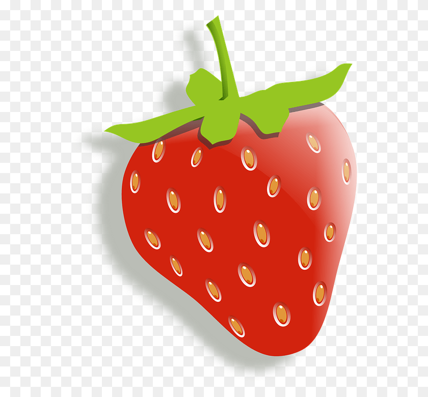 569x720 Strawberry Fruit Food Red Berry Stem Green Small Strawberry Clip Art, Plant, Birthday Cake, Cake HD PNG Download