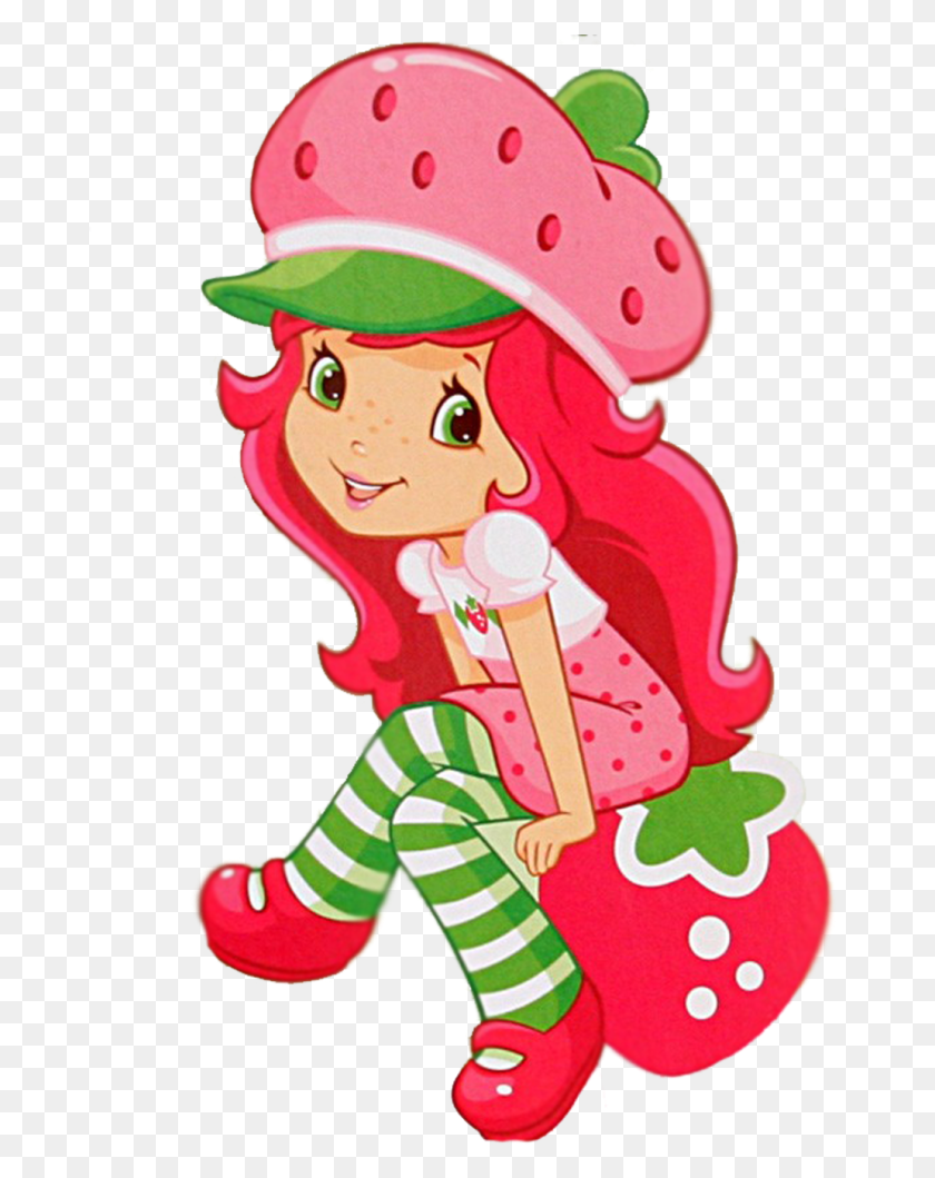 681x999 Strawberry Shortcake, Hat, Clothing, Apparel HD PNG Download