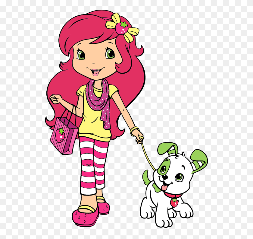 550x732 Strawberry Shortcake Berry Bitty Adventures Clip Art Strawberry Shortcake Cartoon Berry Bitty Adventures, Person, Human, Cleaning HD PNG Download