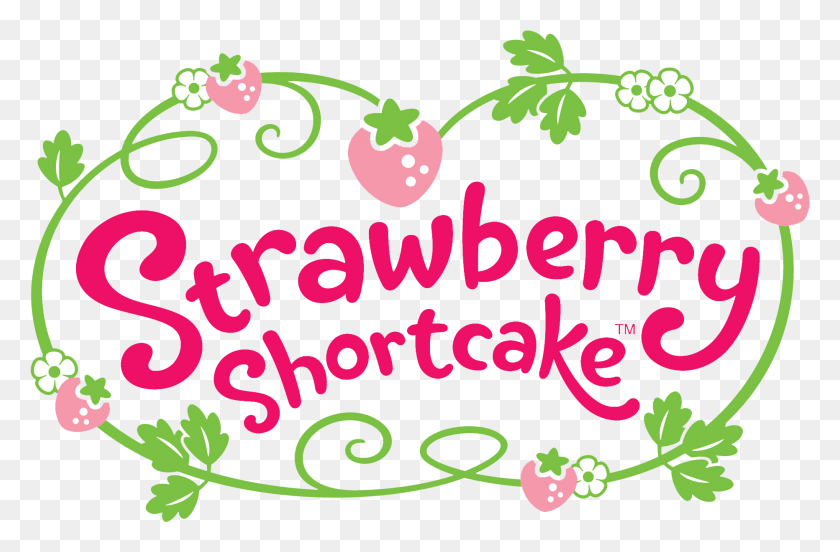 1864x1178 Strawberry Shortcake Logo De Dibujos Animados, Planta, Texto, Alimentos Hd Png